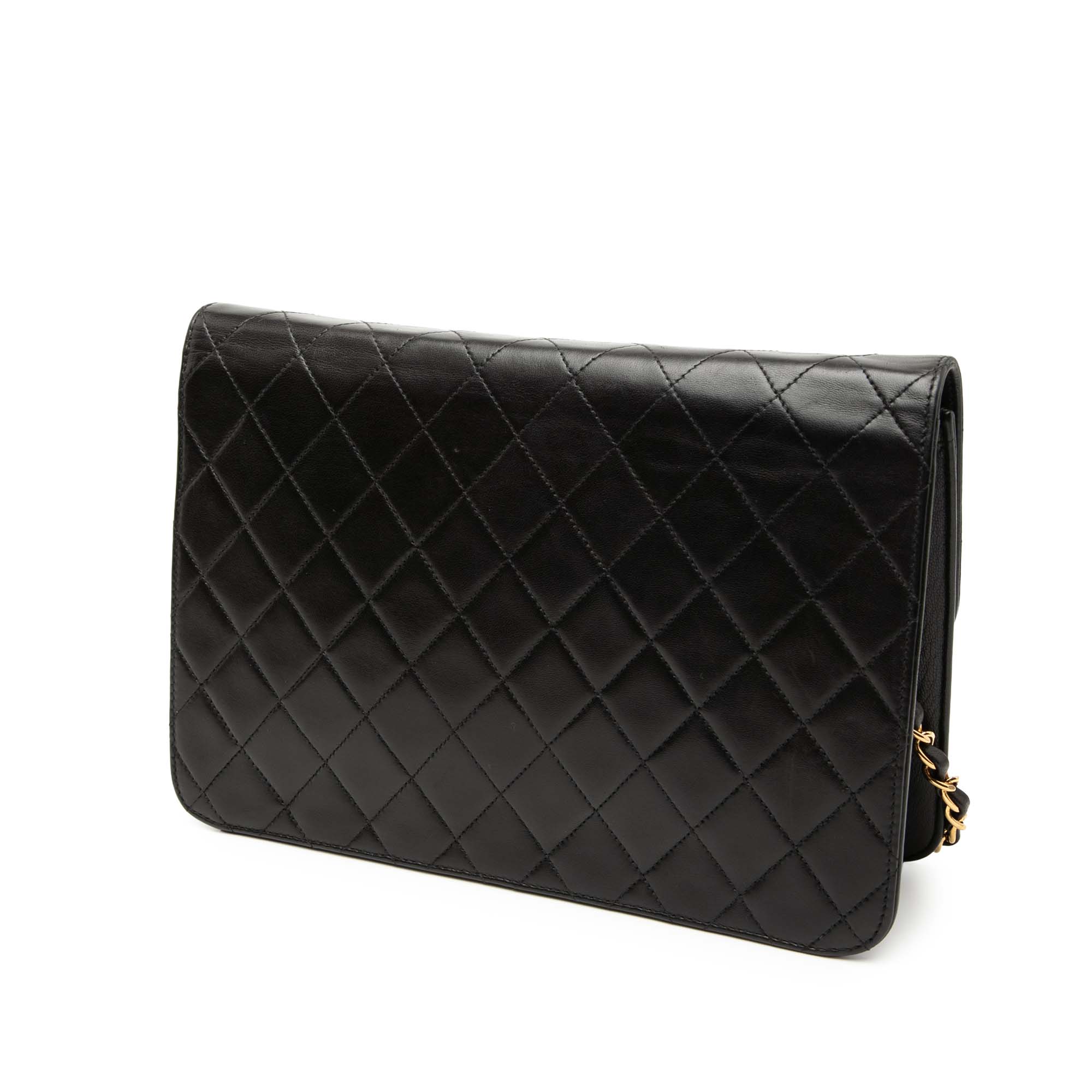 Medium CC Quilted Lambskin Single Flap - Image 2