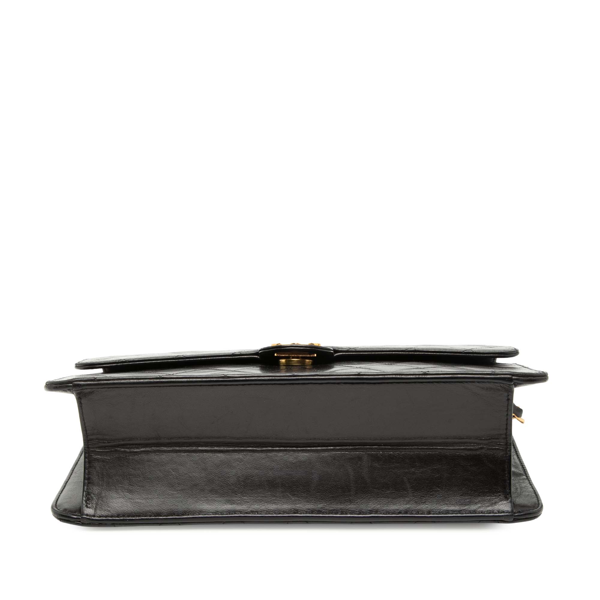 Medium CC Quilted Lambskin Single Flap - Image 3