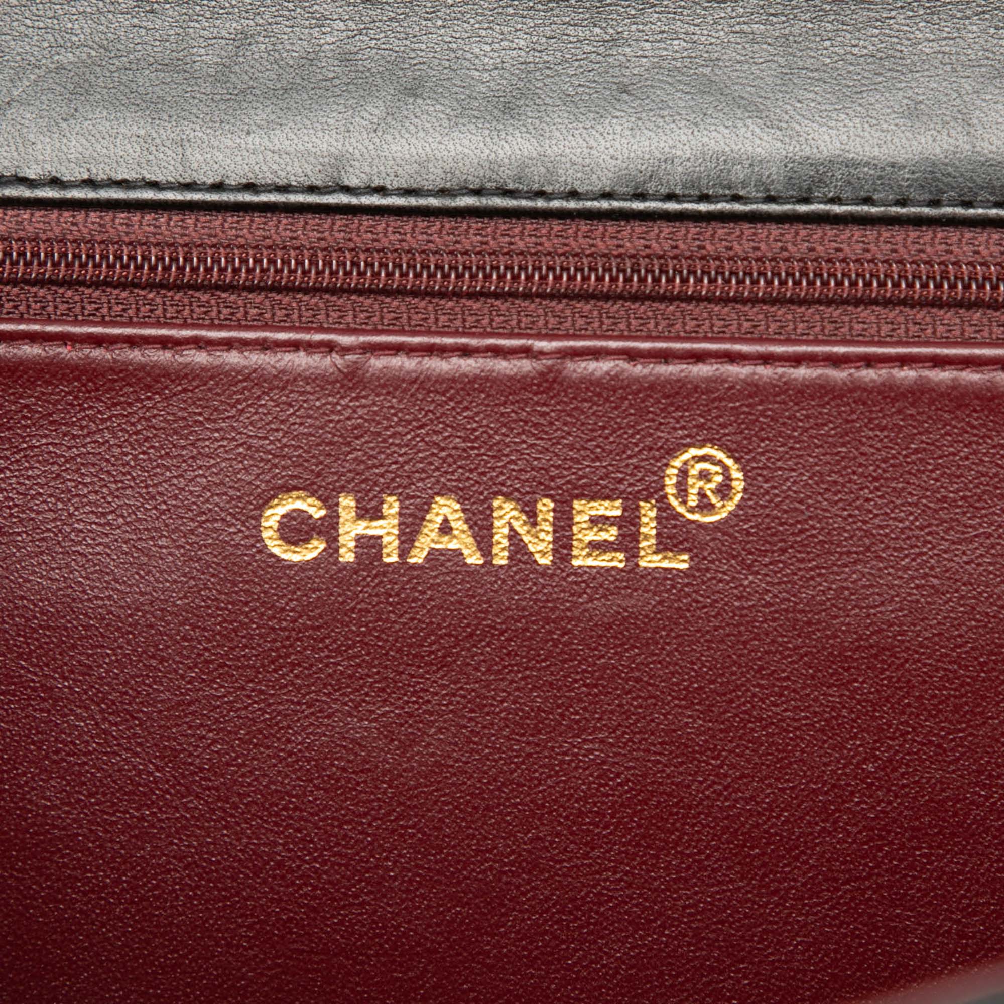Medium CC Quilted Lambskin Single Flap - Image 5