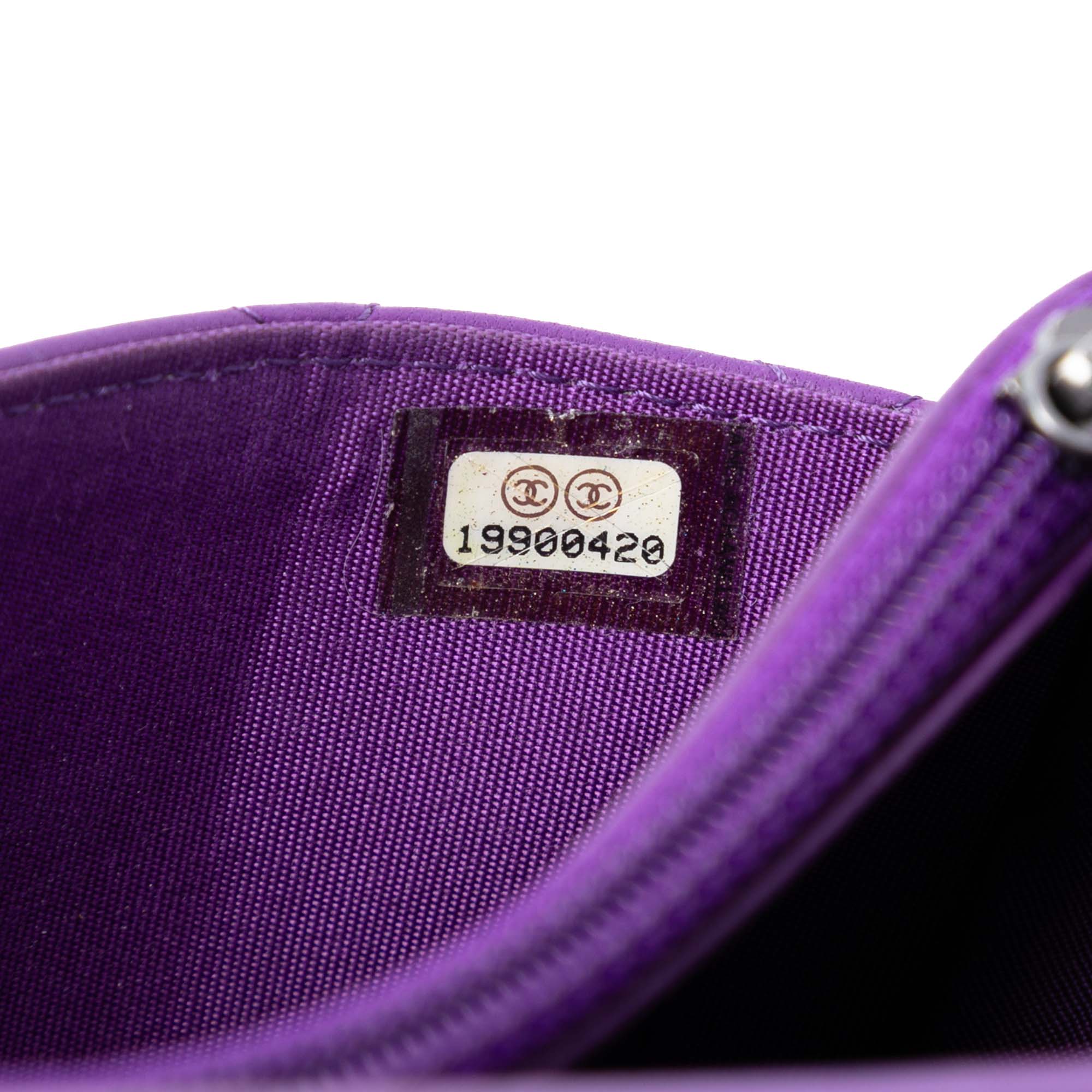 Quilted Lambskin Boy Wallet on Chain - Image 6