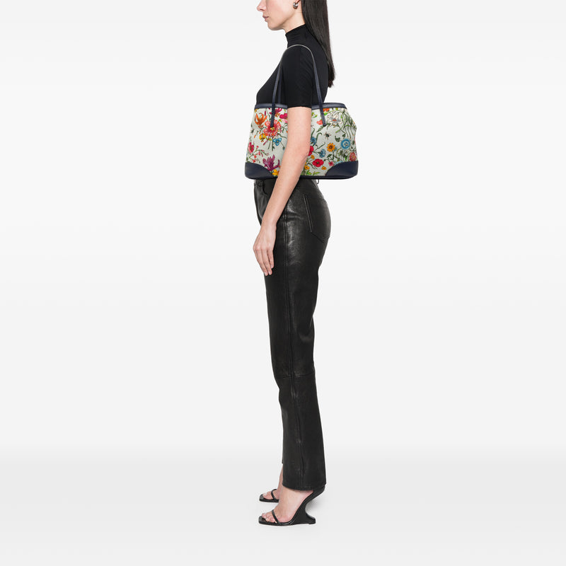 Medium Canvas Flora Tote - Image 7