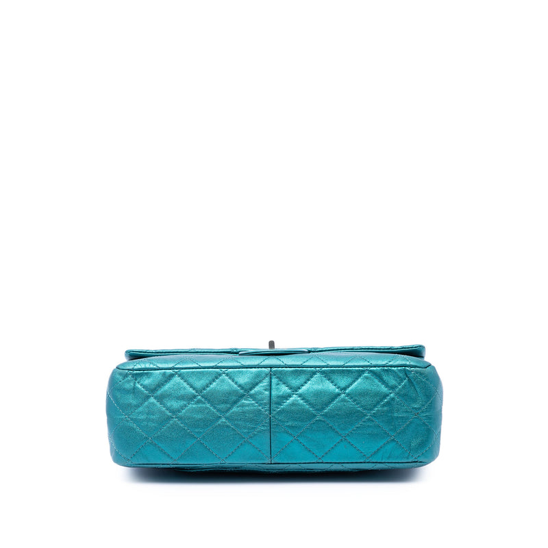 Quilted Metallic Lambskin Reissue 2.55 Double Flap 227 - Image 3