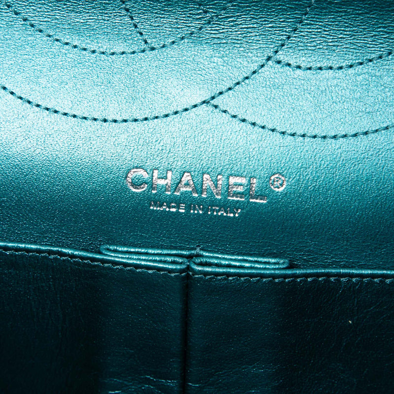 Quilted Metallic Lambskin Reissue 2.55 Double Flap 227 - Image 5