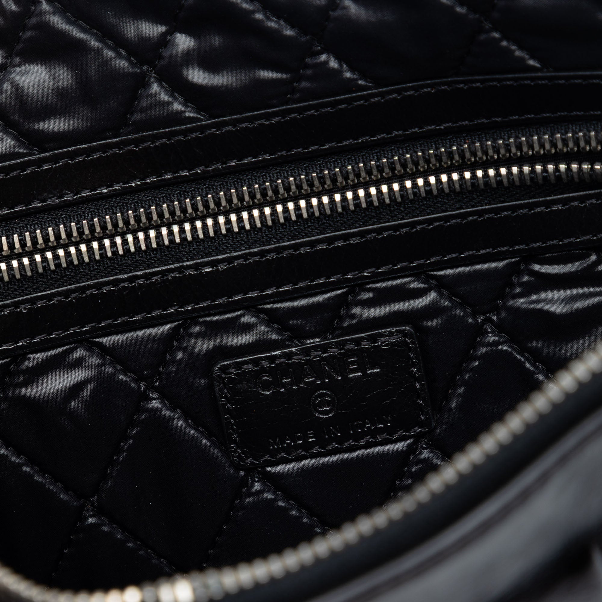 Distressed Calfskin Je Ne Suis Pas En Solde Clutch - Image 5