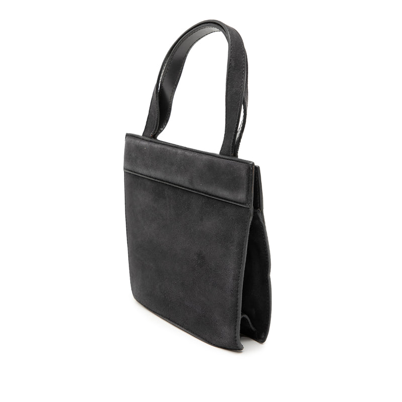 G Suede Handbag - Image 2