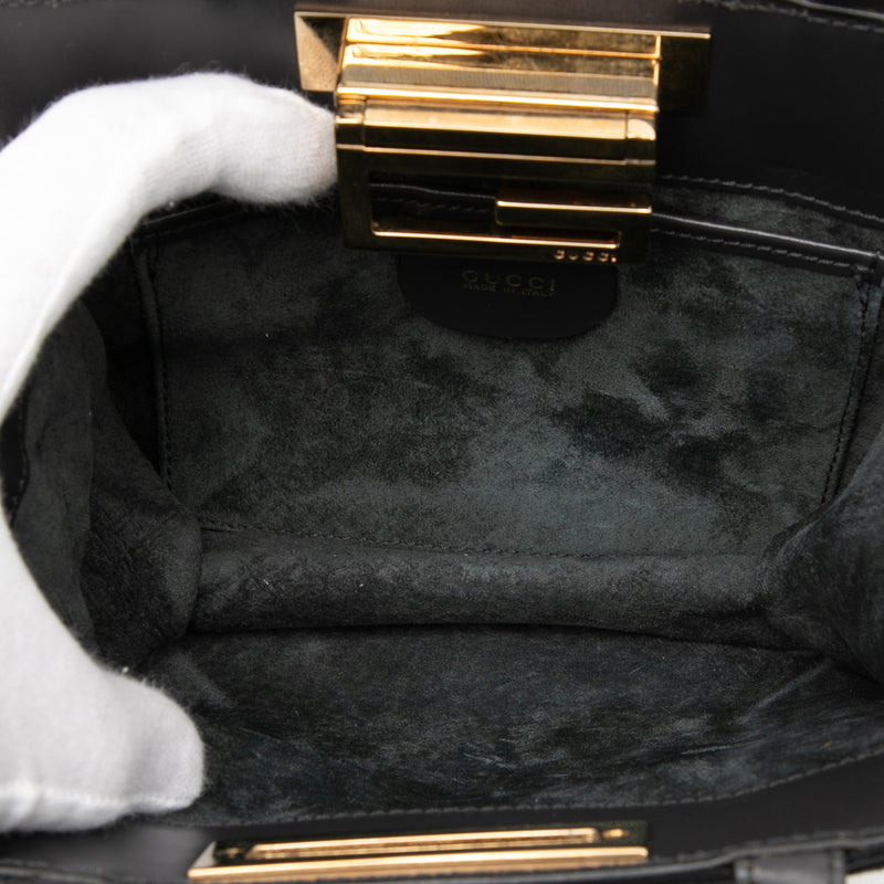 G Suede Handbag - Image 4