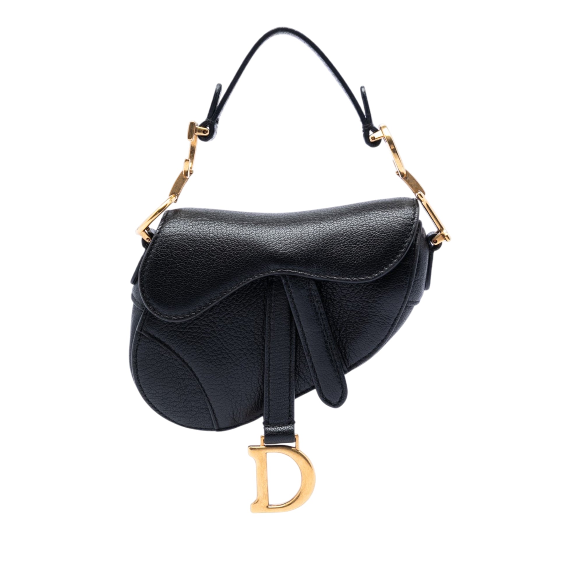 Micro Goatskin Saddle Bag - Image 1