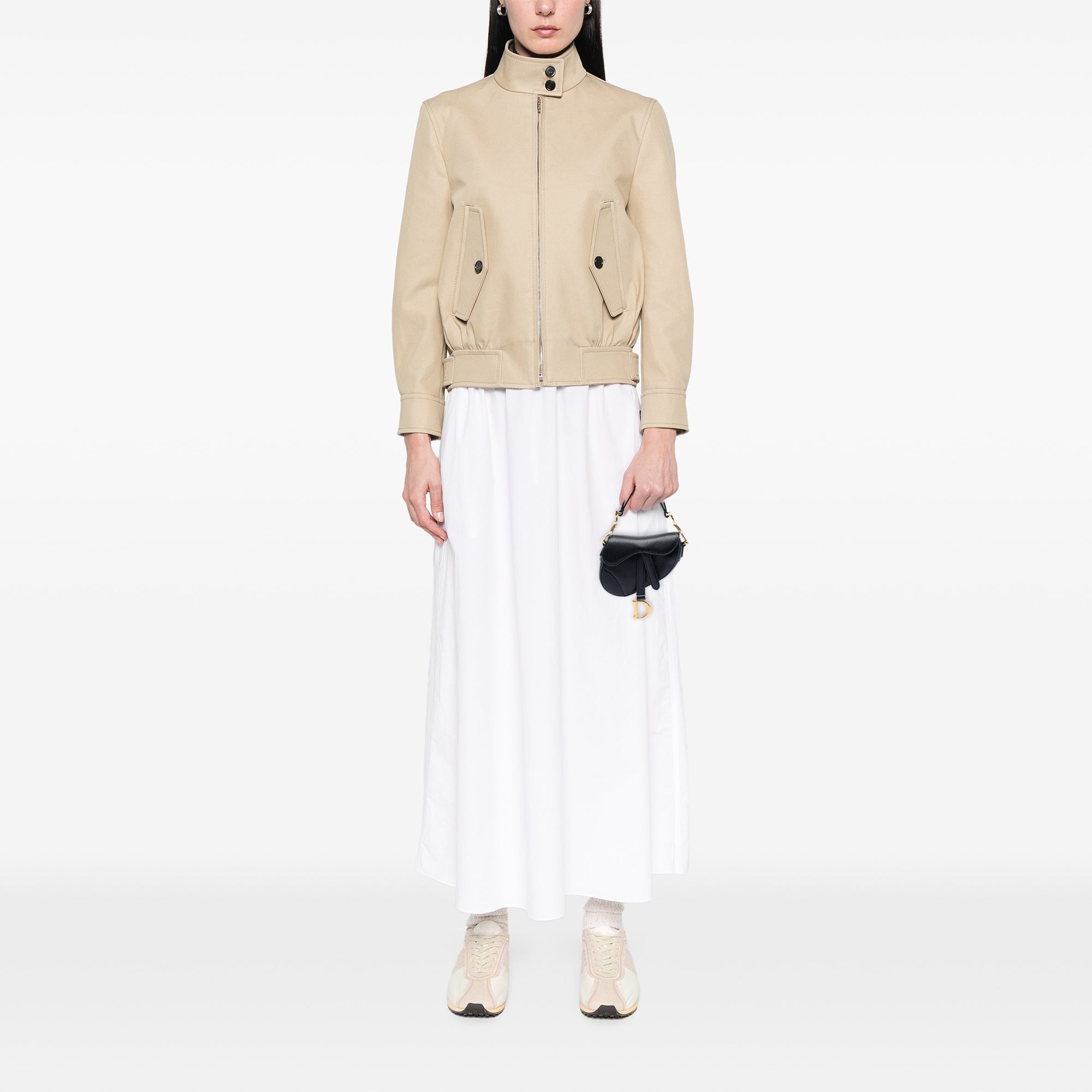 Micro Goatskin Saddle Bag - Image 5