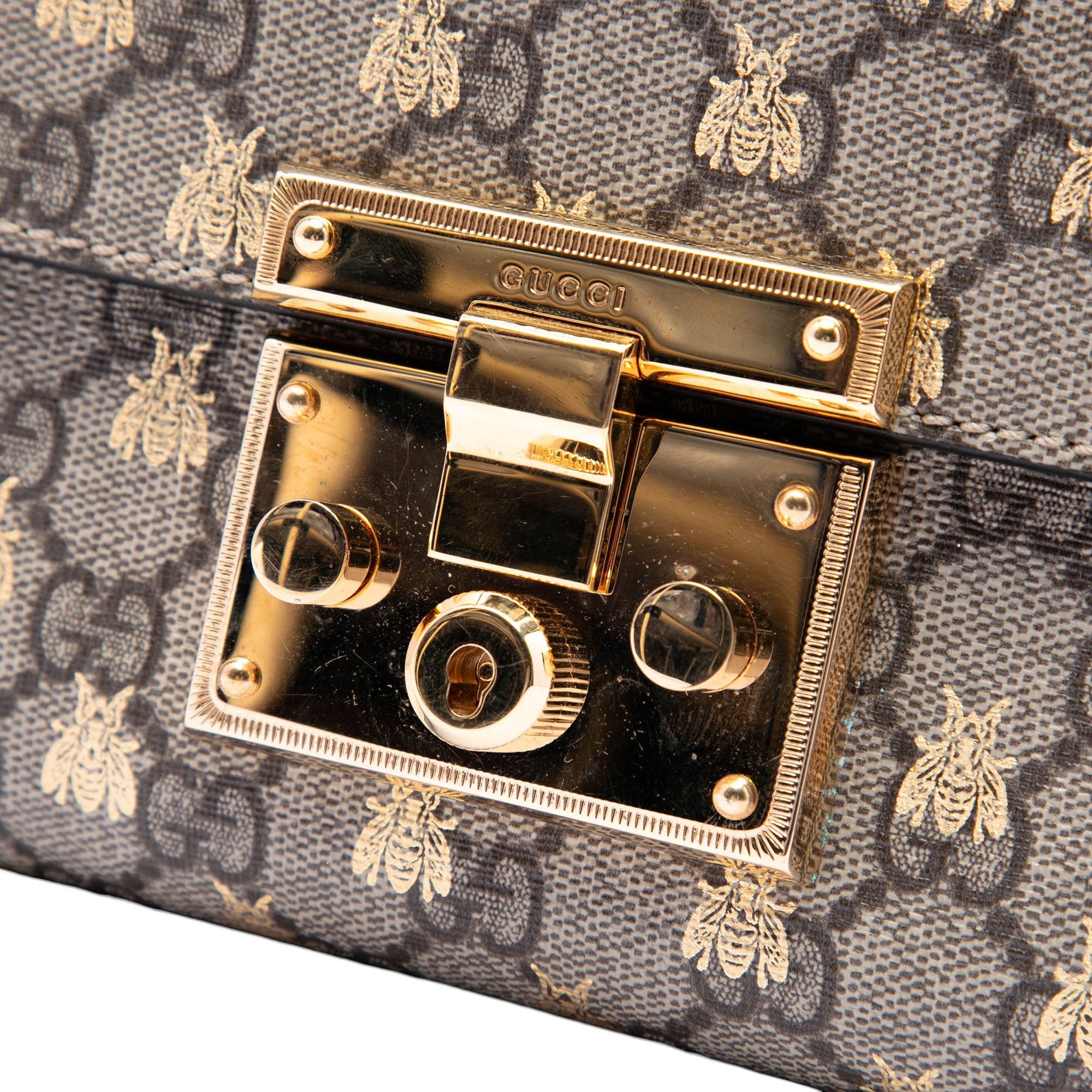 Small GG Supreme Bee Padlock Crossbody - Image 5