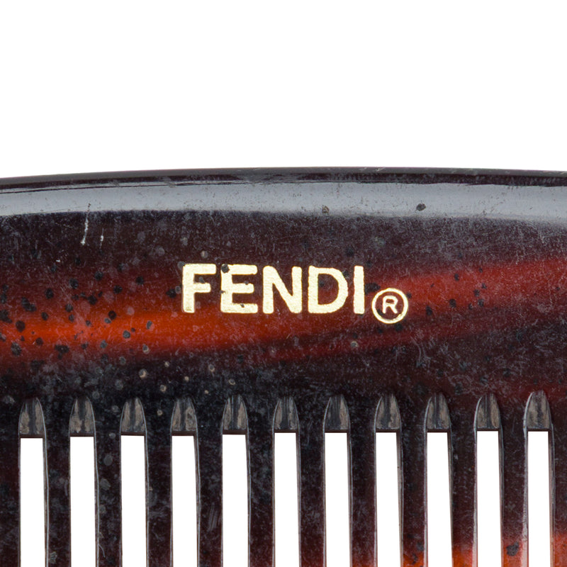 Acetate Tortoise Shell Hair Comb - Image 3