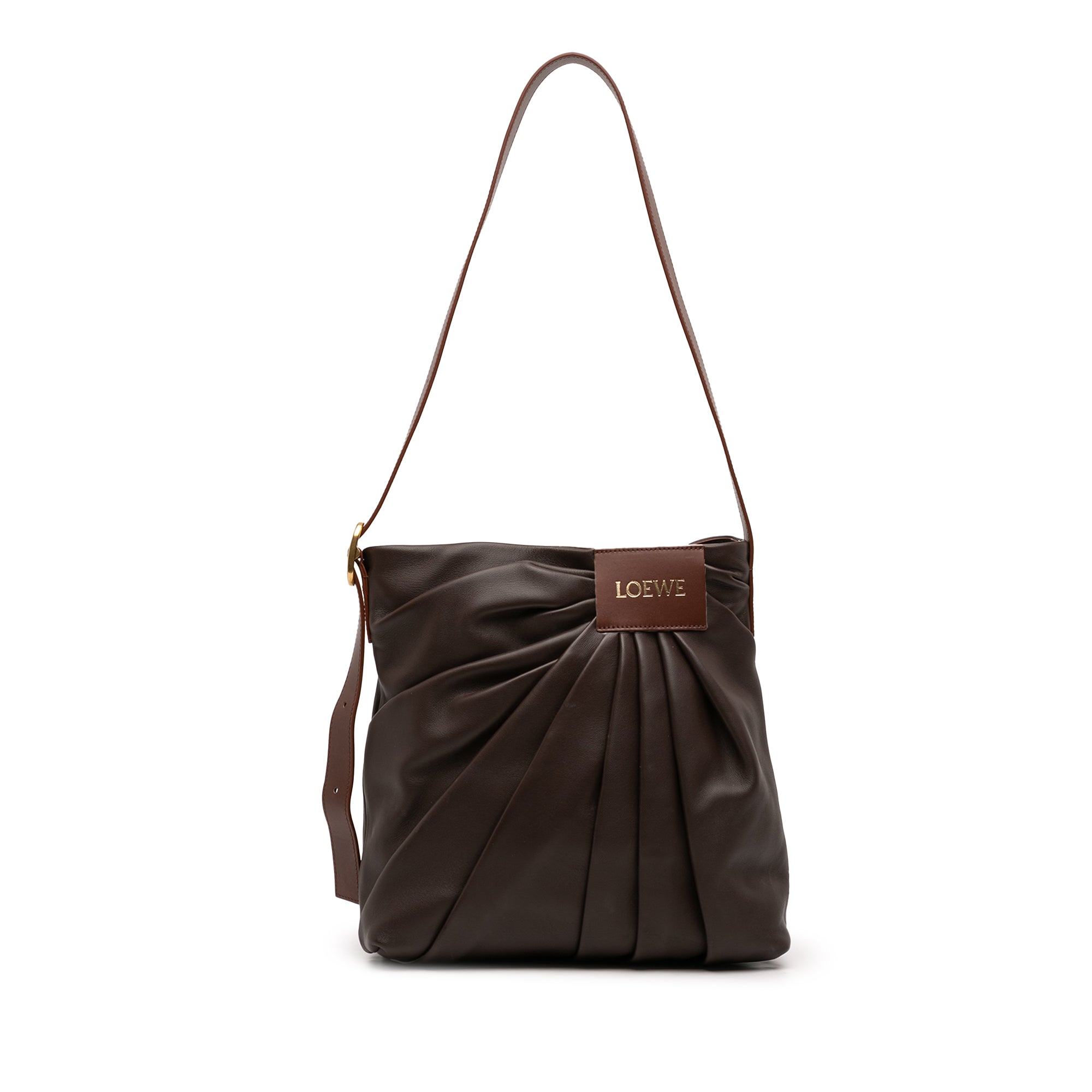 Mellow Nappa Draped Tote - Image 1