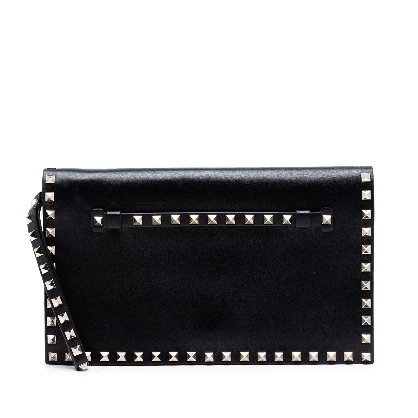 Nappa Rockstud Wristlet Clutch - Image 1