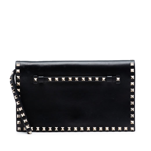 Nappa Rockstud Wristlet Clutch - Image 1
