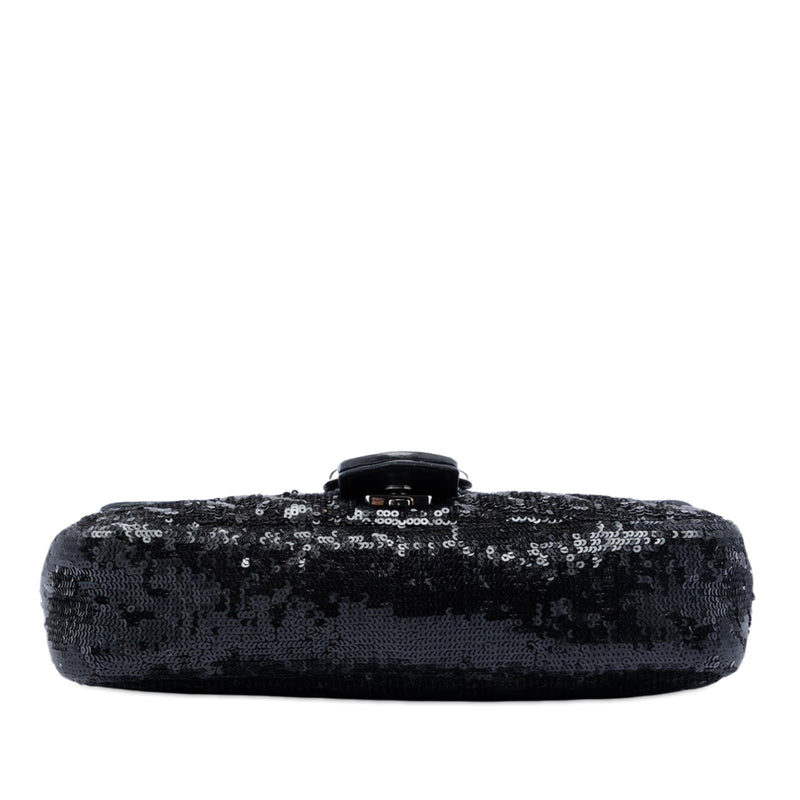 Medium GG Marmont Matelasse Sequin and Leather Shoulder Bag - Image 3