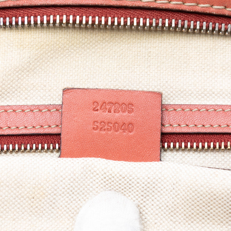 Medium GG Canvas Web Joy Boston Bag - Image 6