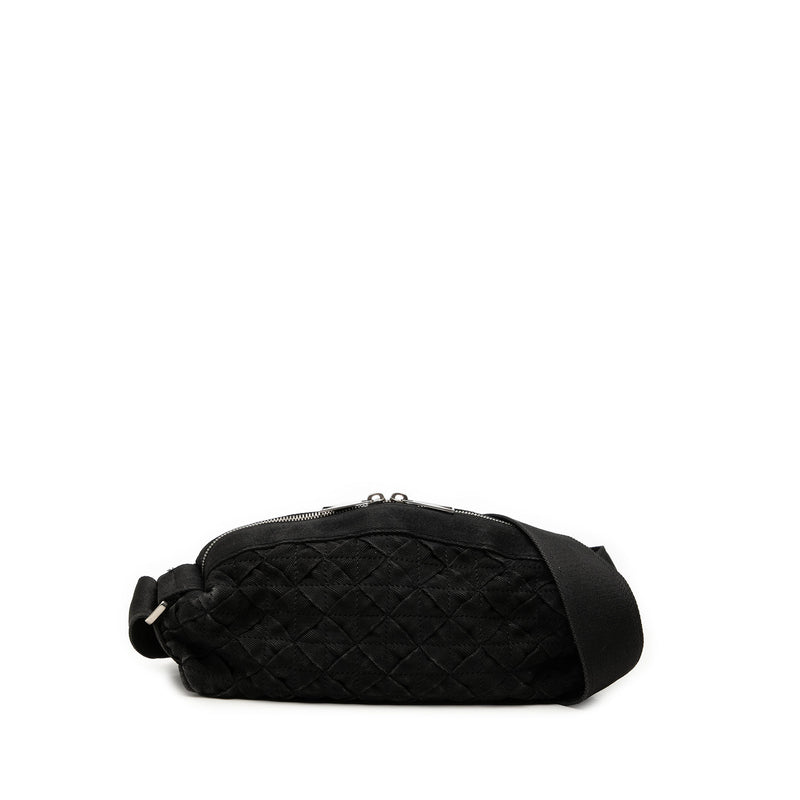 Canvas Intrecciato Webbing Belt Bag