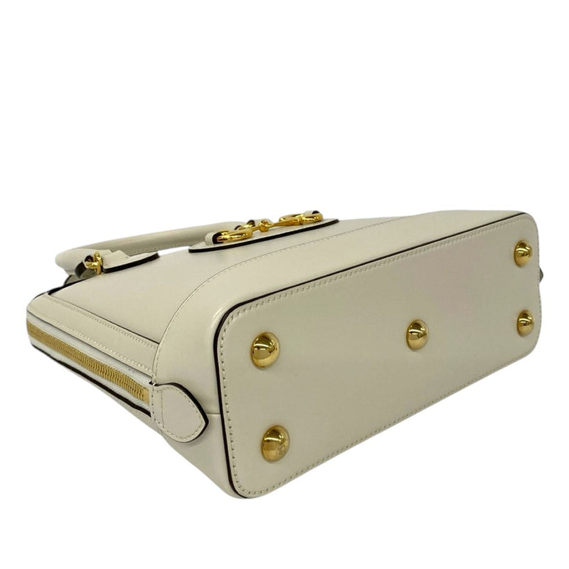 Small Leather Horsebit 1955 Satchel - Image 5