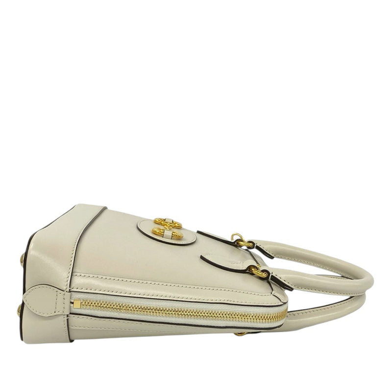 Small Leather Horsebit 1955 Satchel - Image 9