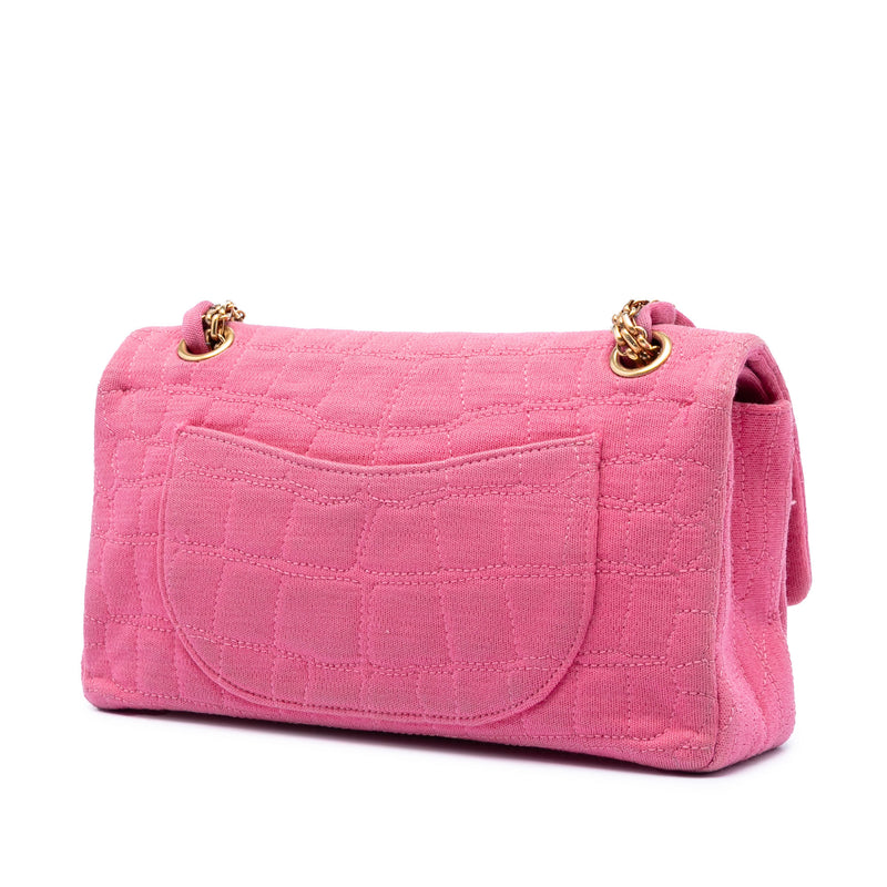 Croc Quilted Jersey Reissue 2.55 Double Flap 225 - Image 2