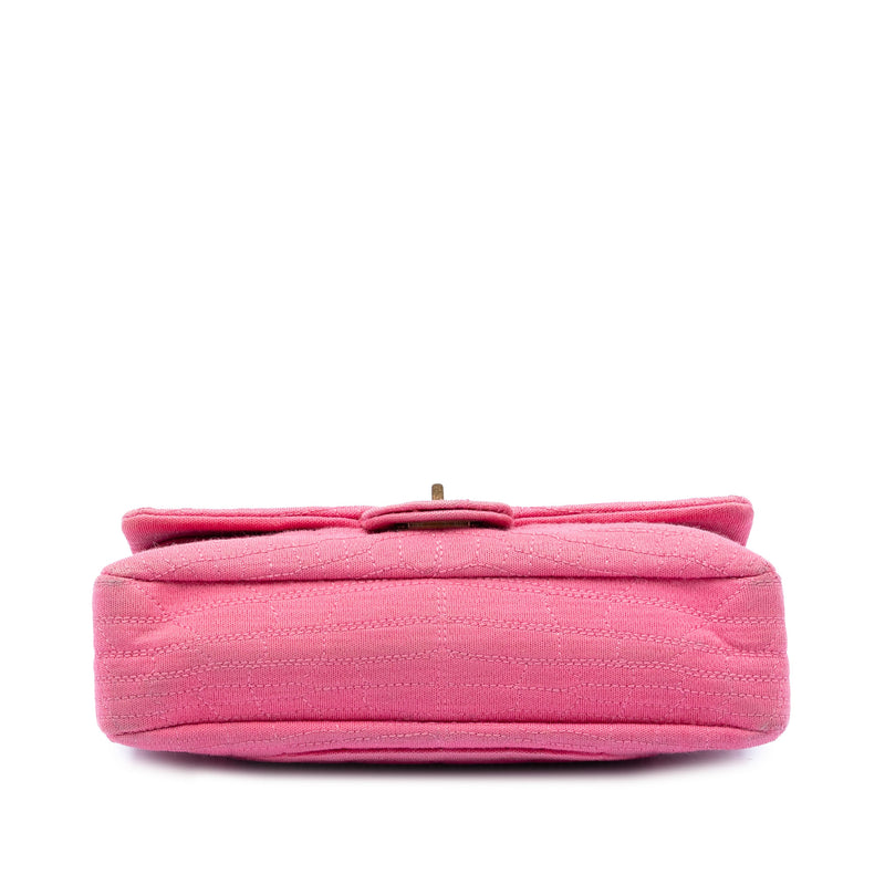 Croc Quilted Jersey Reissue 2.55 Double Flap 225 - Image 3