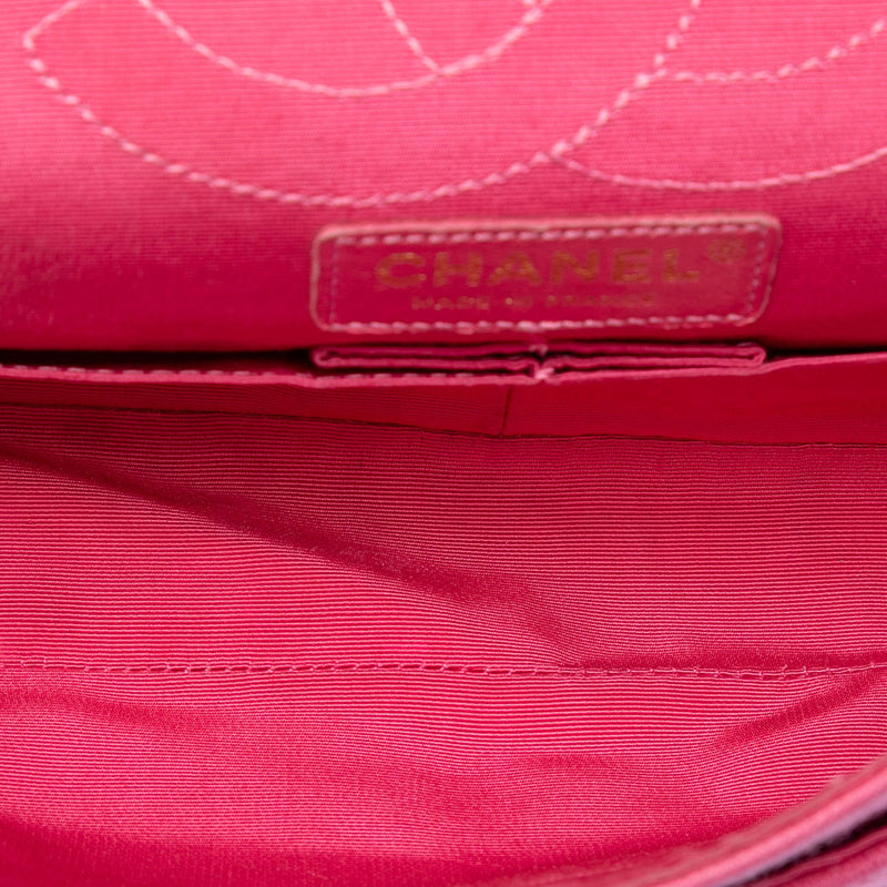 Croc Quilted Jersey Reissue 2.55 Double Flap 225 - Image 4