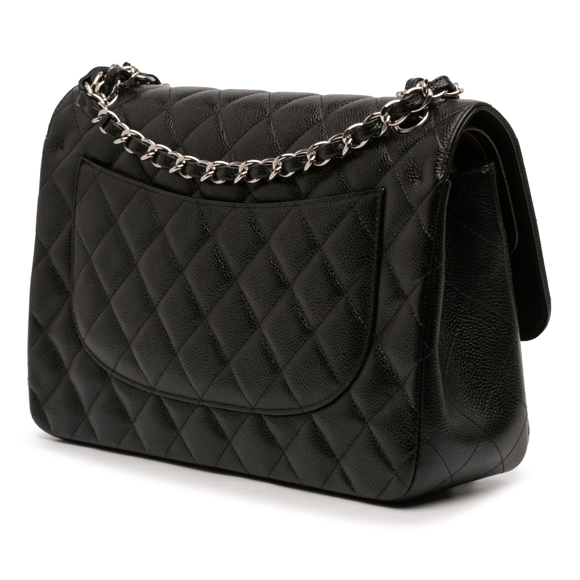 Jumbo Classic Caviar Double Flap - Image 2