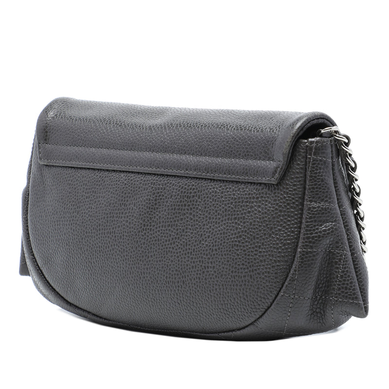 CC Caviar Half Moon Wallet on Chain - Image 2