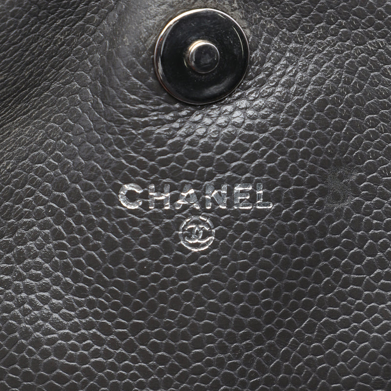 CC Caviar Half Moon Wallet on Chain - Image 5