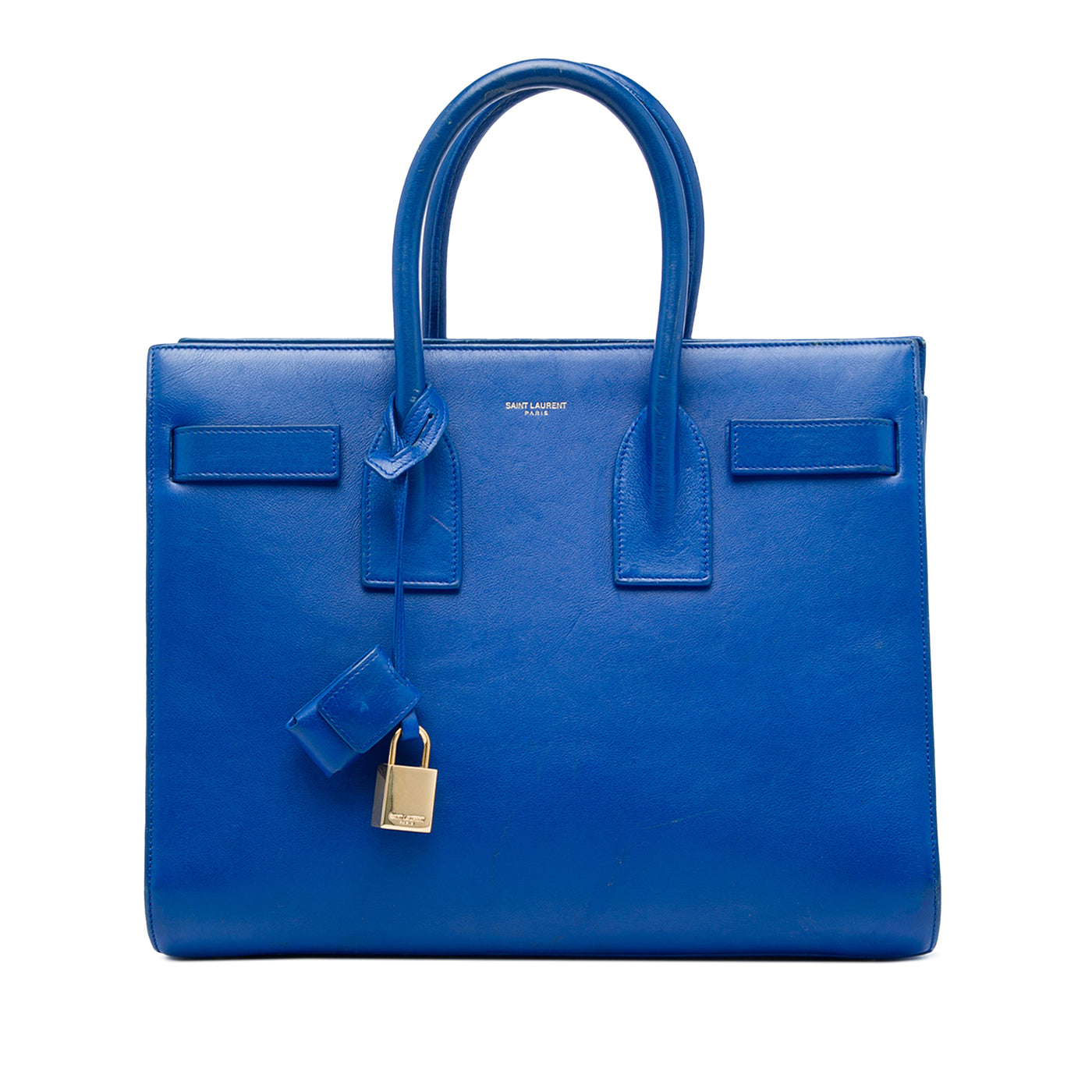 Small Leather Sac De Jour Satchel - Image 1
