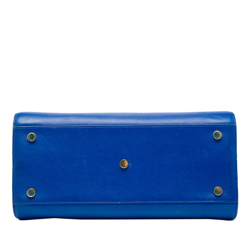 Small Leather Sac De Jour Satchel - Image 3