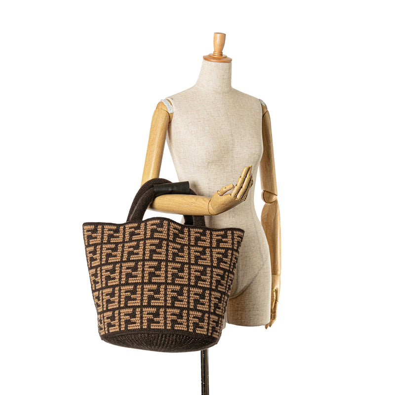 Zucca Cashmere Shopping Tote - Image 7