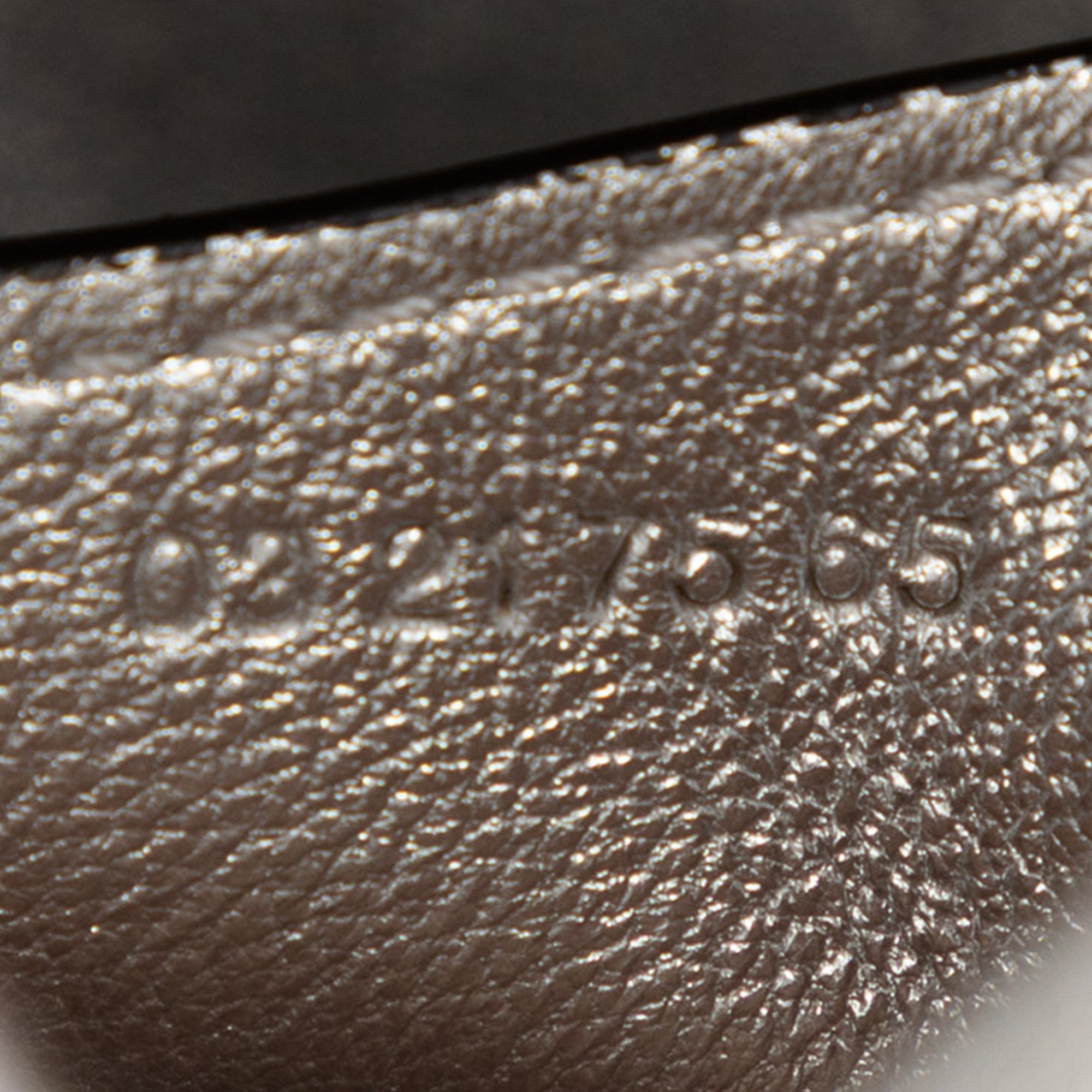 Small Metallic Leather Kiss Satchel - Image 6