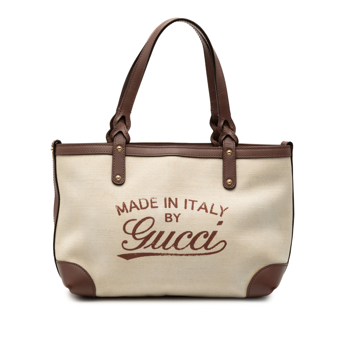 Small Canvas Logo Craft Tote - Image 1