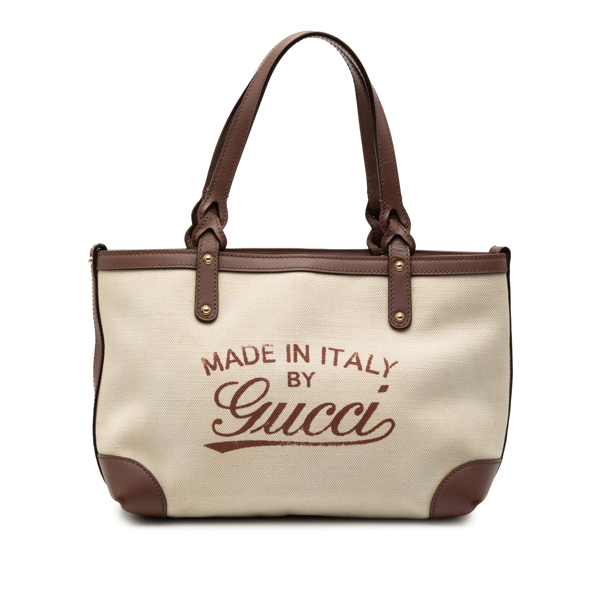 Small Canvas Logo Craft Tote - Image 1