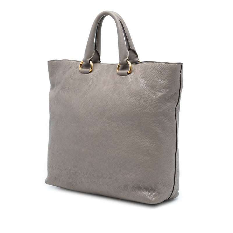 Vitello Daino Open Convertible Tote - Image 2