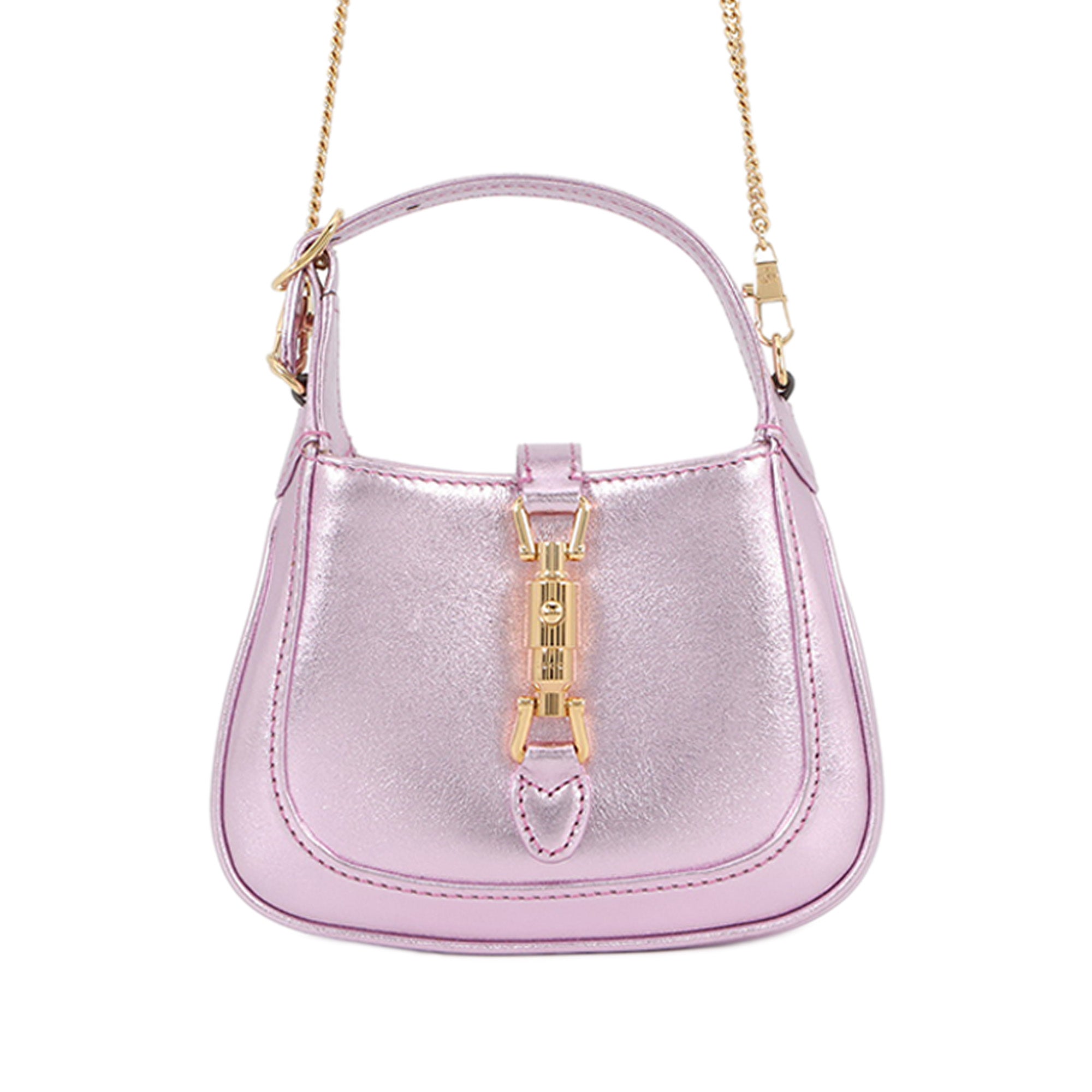 Nano Metallic Calfskin Jackie 1961 Satchel - Image 1