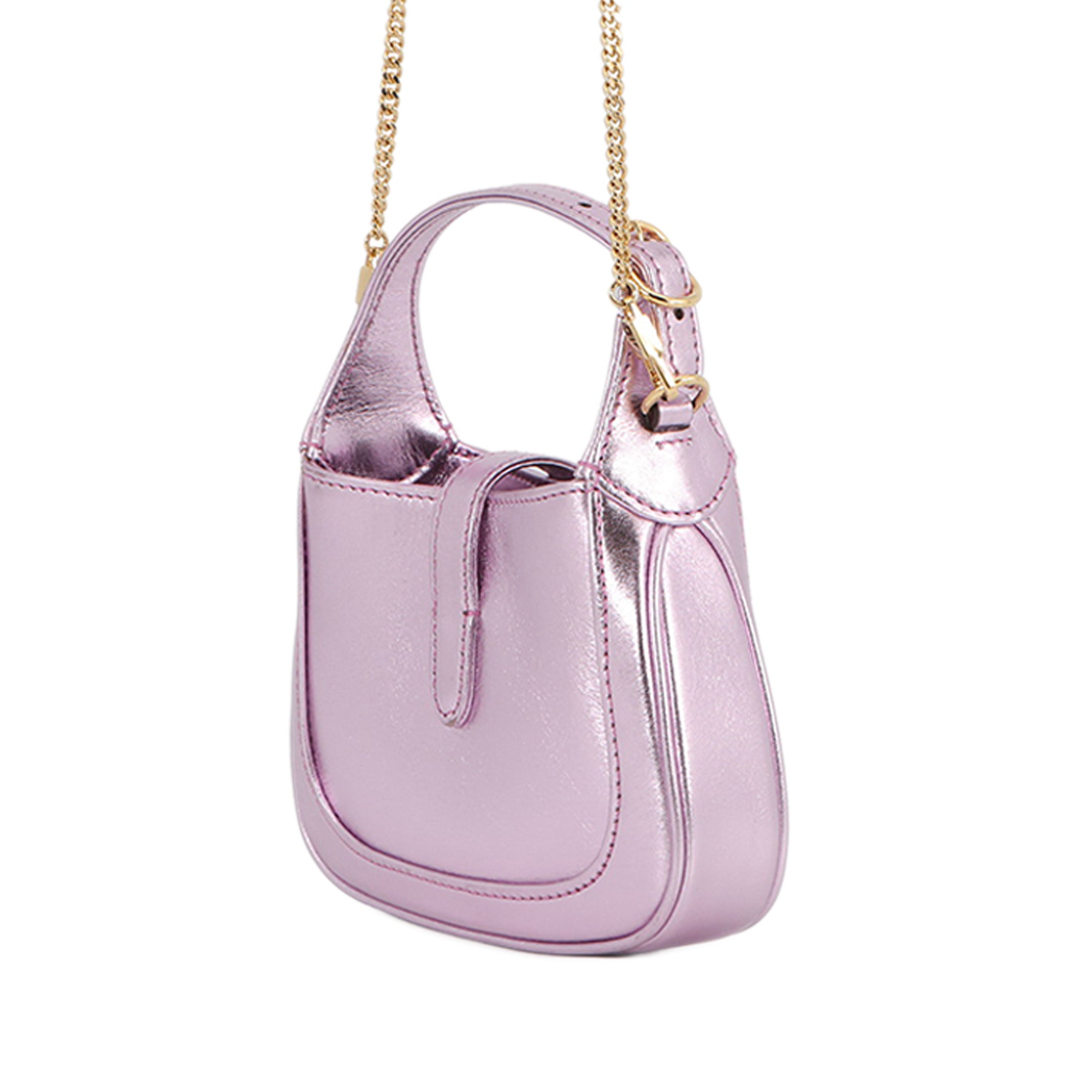 Nano Metallic Calfskin Jackie 1961 Satchel - Image 2