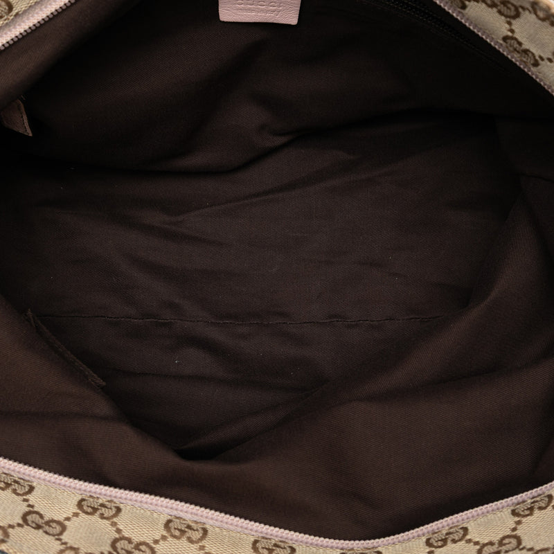 GG Canvas Web Vertical Tote - Image 4