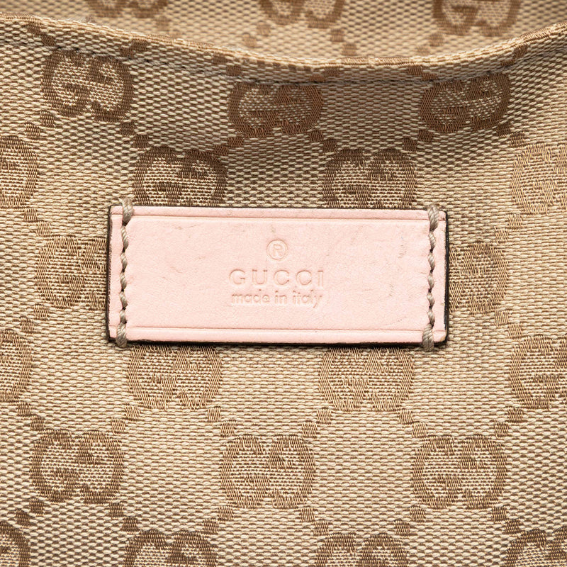 GG Canvas Web Vertical Tote - Image 5