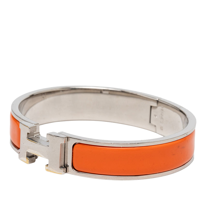 Narrow Enamel Clic H Bracelet PM - Image 2