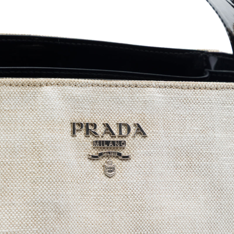 Linen Blend Satchel - Image 5