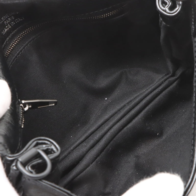 Small Leather BB Soft Flap Satchel - Image 3