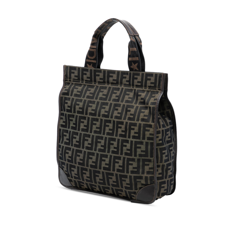 Zucca Canvas Shopping Tote - Image 2