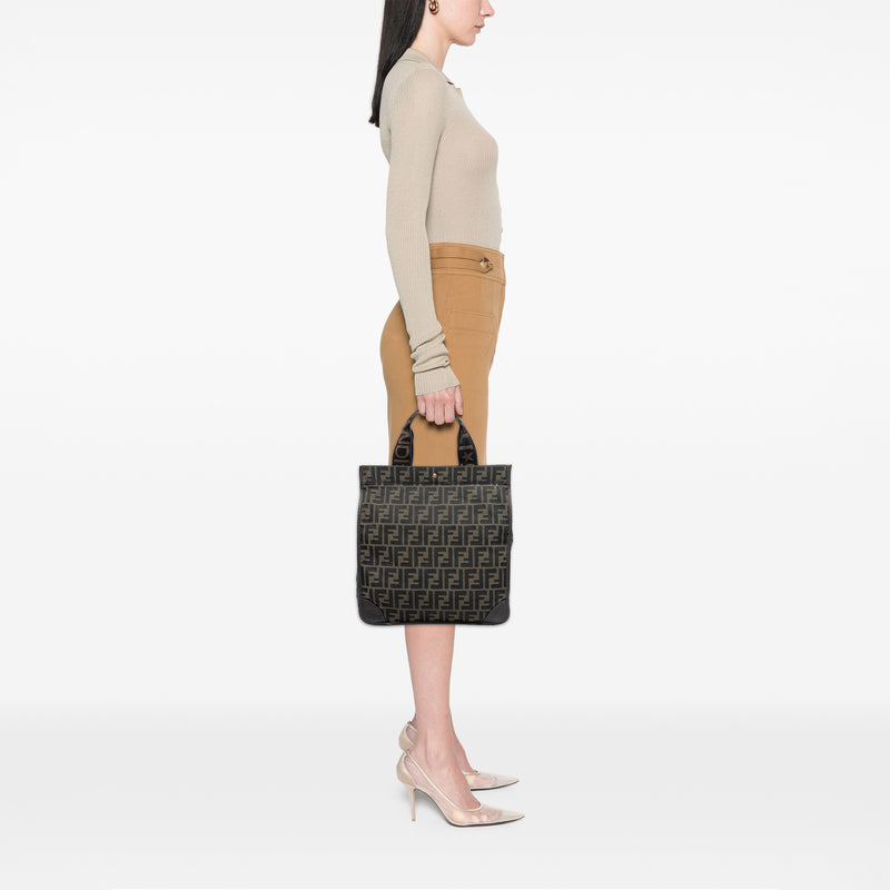 Zucca Canvas Shopping Tote - Image 6