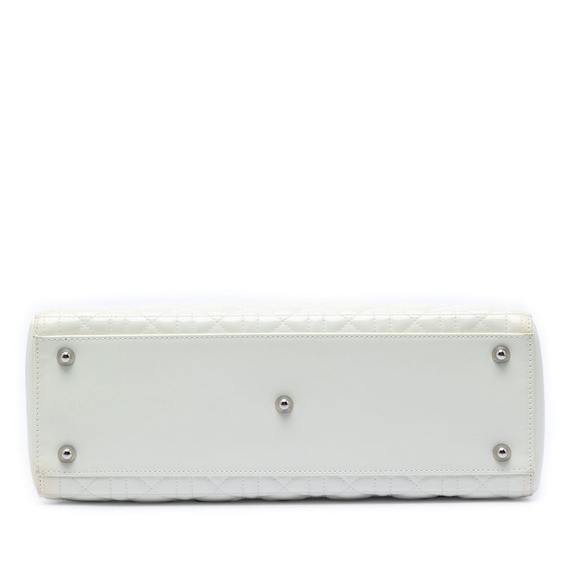 Large Lambskin Cannage Lady Dior - Image 3