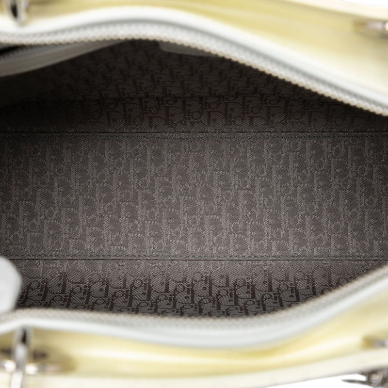 Large Lambskin Cannage Lady Dior - Image 4