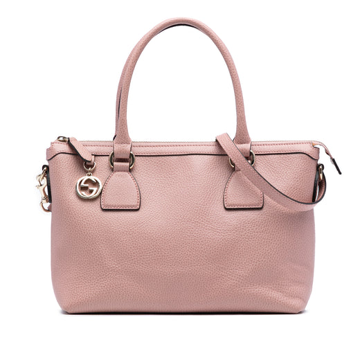 Dollar Calfskin GG Charm Satchel - Image 1