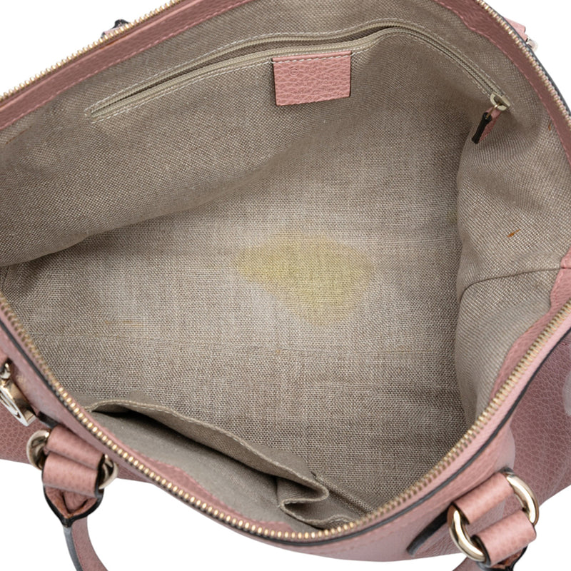 Dollar Calfskin GG Charm Satchel - Image 4