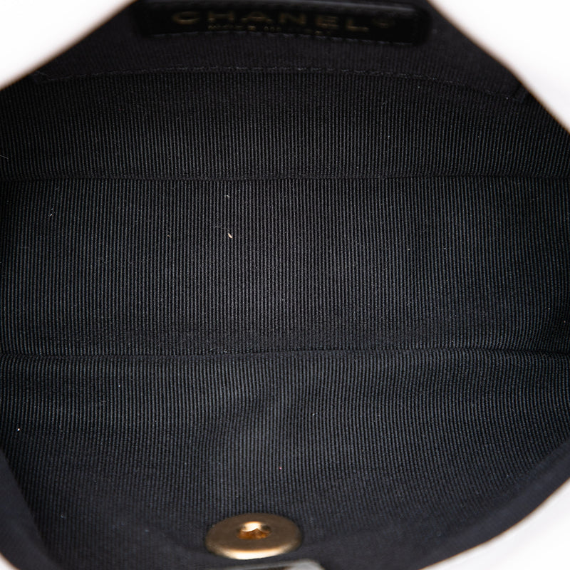 Mini Quilted Lambskin Lacquered Chain Flap - Image 4