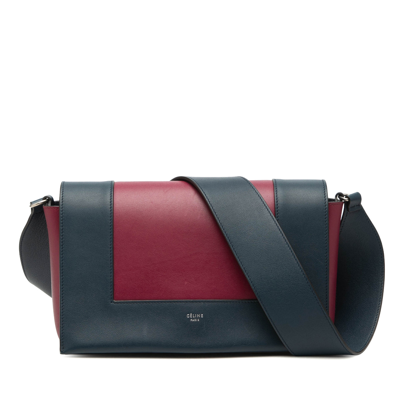 Medium Shiny Smooth Calfskin Frame Shoulder Bag - Image 1